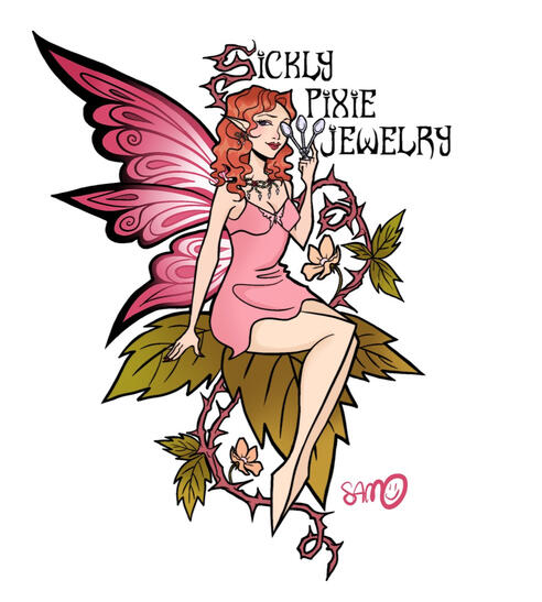 SICKLY PIXIE JEWELRY LOGO